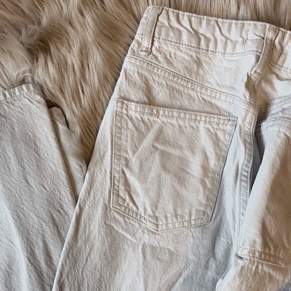 zara off white denim jeans - Picture 2 of 3